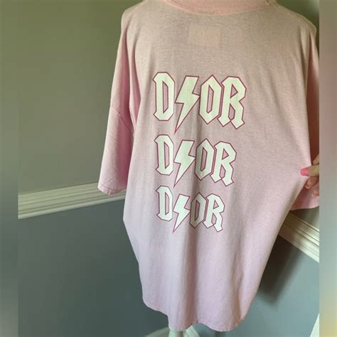 dior lightning bolt t shirt